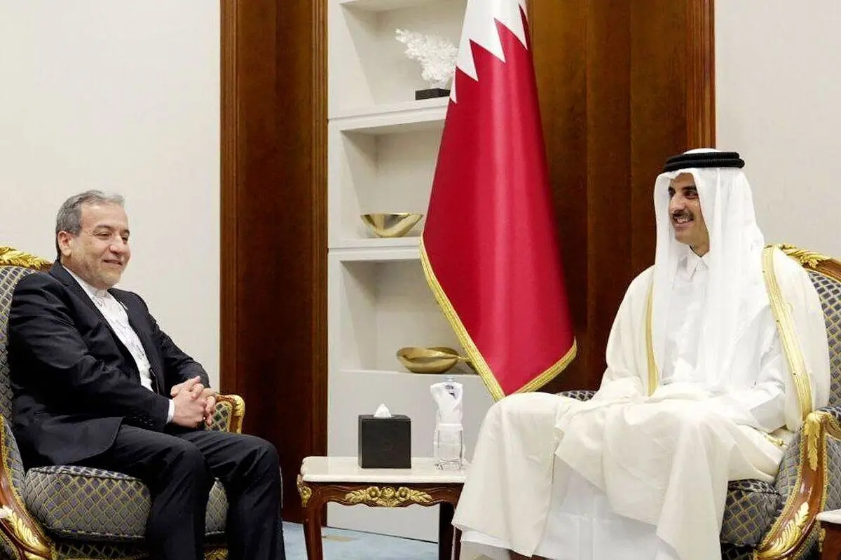 توییت مهم عراقچی درباره سفر امیر قطر به تهران 