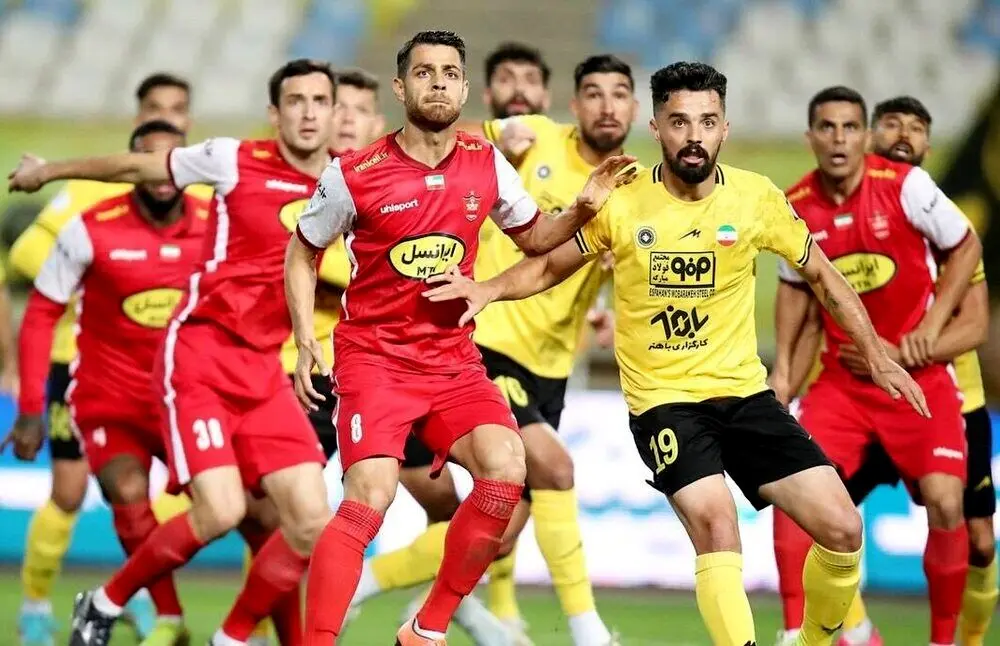 غایبان بزرگ سپاهان مقابل پرسپولیس مشخص شدند