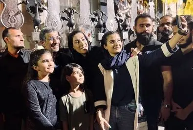 مراسم تاسوعا احمدی نژاد