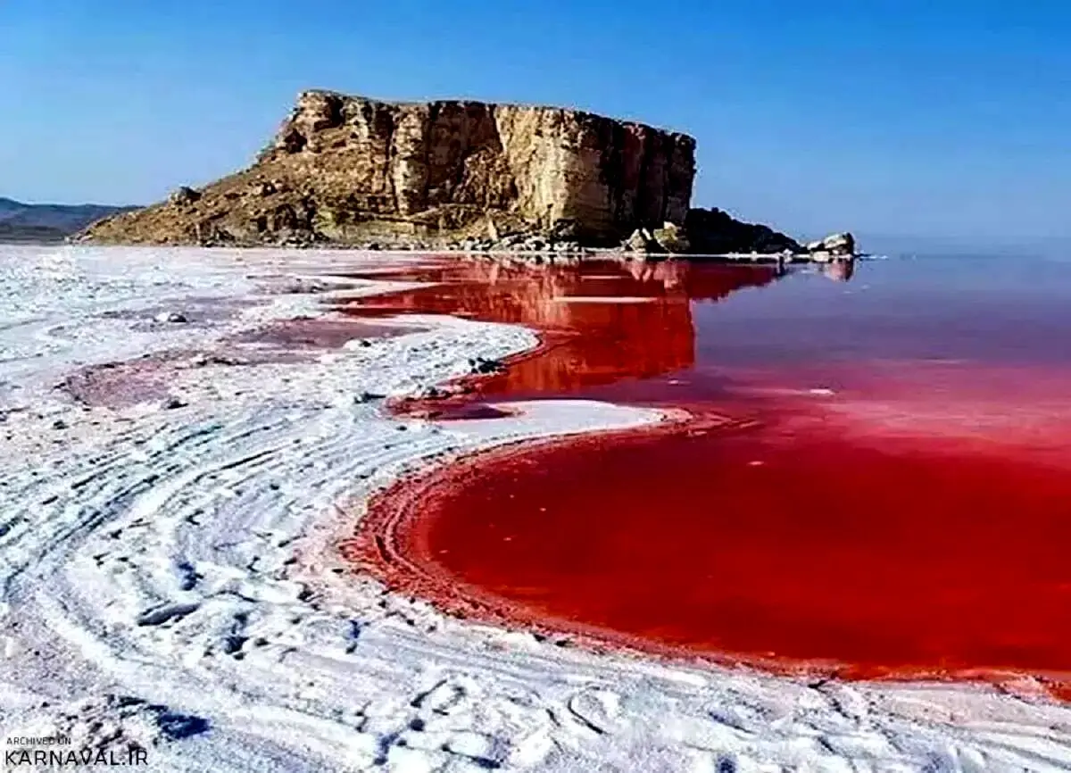 ناسا تصویر مرگ دریاچه ارومیه را منتشر کرد