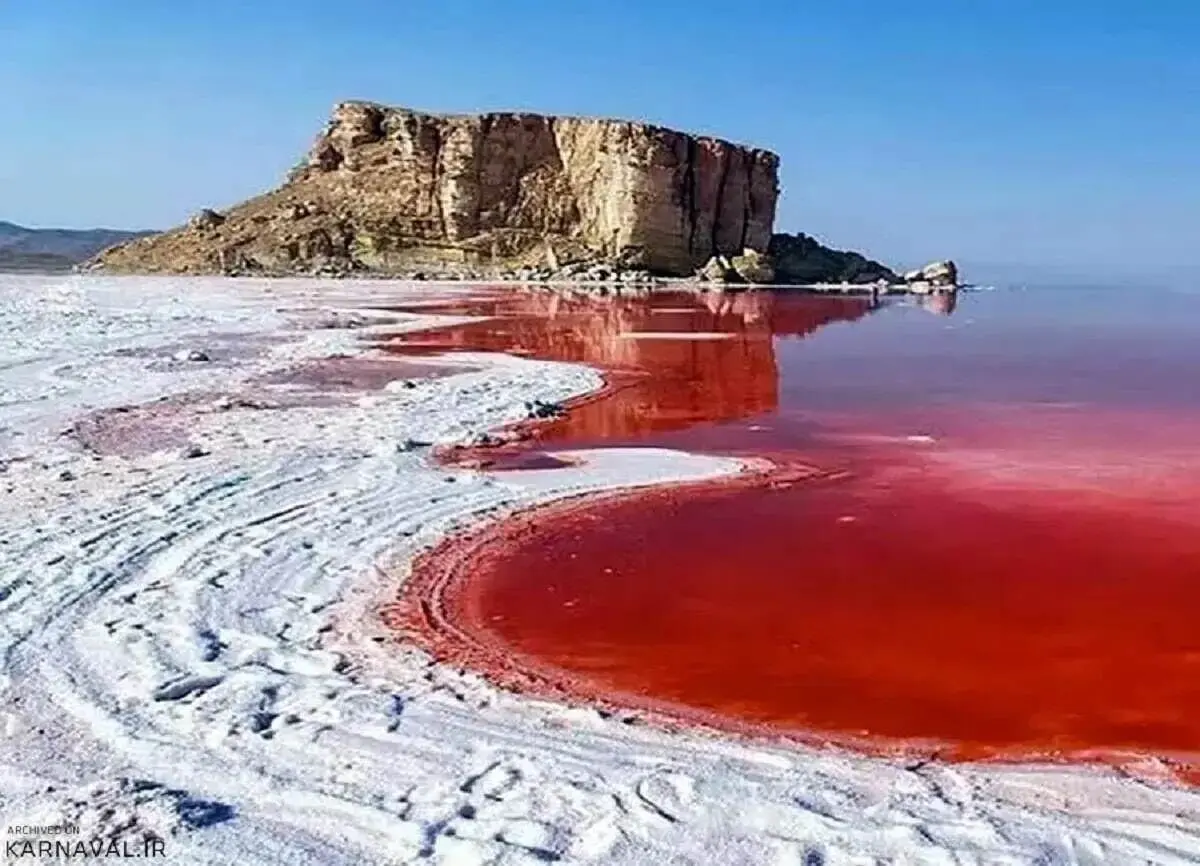 ناسا تصویر مرگ دریاچه ارومیه را منتشر کرد