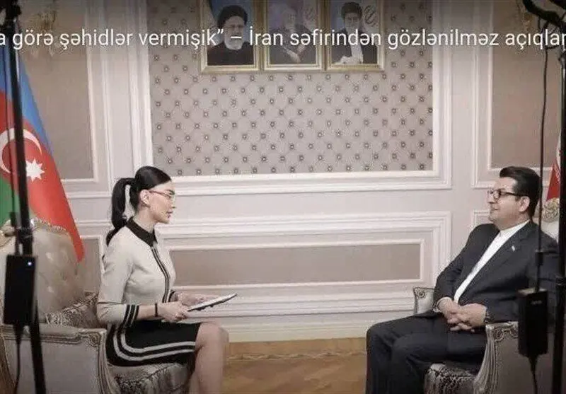 جنجال تازه در سفارت ایران در جمهوری آذربایجان، ماجرای مصاحبه با خبرنگار بی حجاب چیست؟+عکس