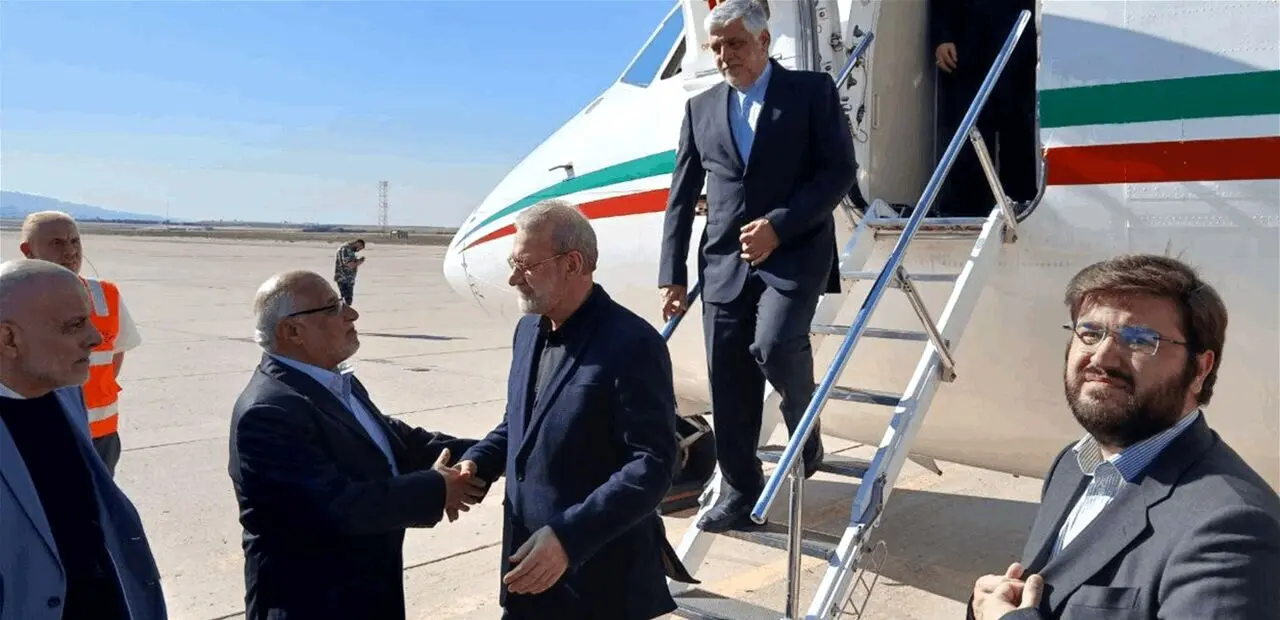 لاریجانی به بیروت رسید