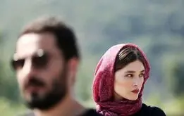 گریم مردانه فرشته حسینی درر این فیلم+عکس
