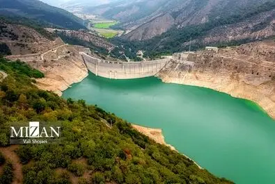 کمبود آب در بزرگترین سد مازندران