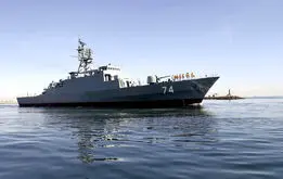 حادثه برای نیروی دریایی ارتش / کشتی جنگی ایران دچار سانحه شد +عکس

