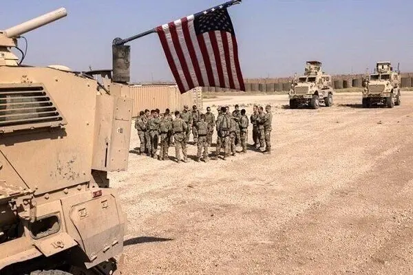 لحظه حمله هواپیماهای آمریکا به ارتش سوریه و مستشاران ایرانی  + فیلم