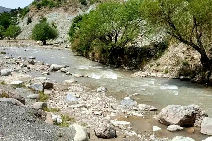 رودخانه جاجرود کاملا خشک شد! +عکس