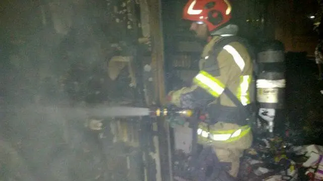 آتش‌سوزی گسترده در بازار تهران 

