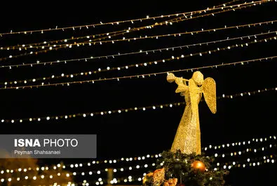 حال و هوای محله جلفا در شب‌های کریسمس