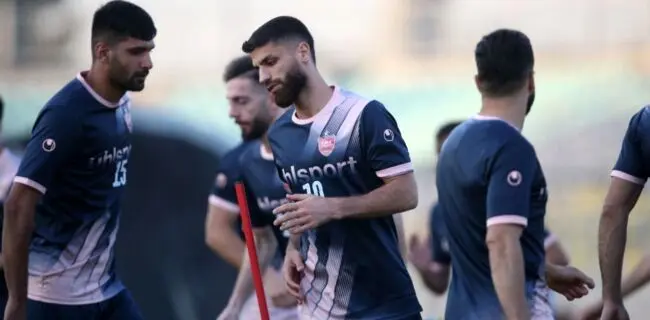دیاباته و آل کثیر در تمرین پرسپولیس