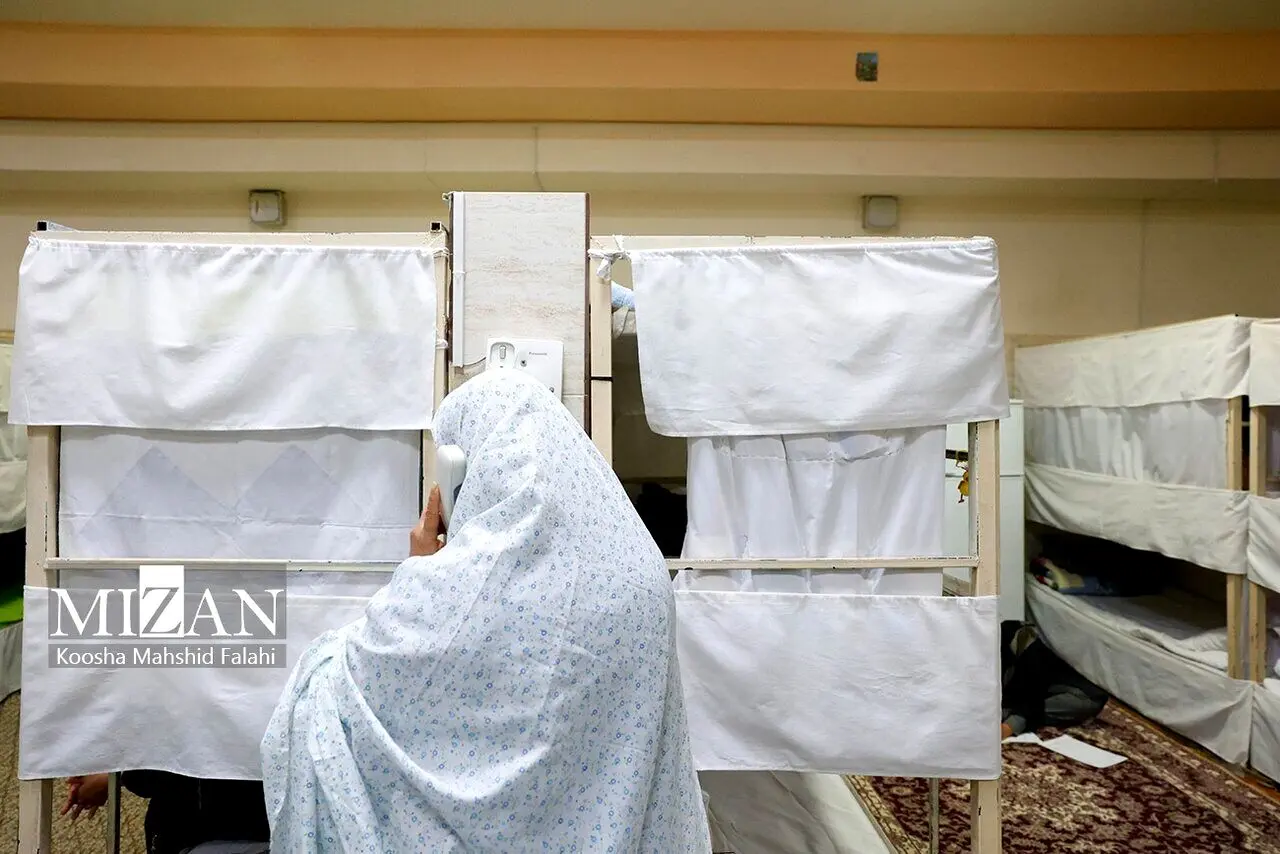 تصاویری جدید از زندان زنان
