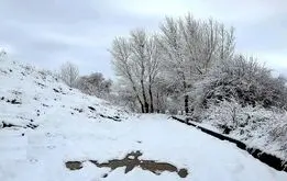 برف پاییزی زودتر از موعد از راه رسید