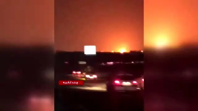 ببینید | انفجار مهیب خط لوله گاز در جنوب غرب تهران + جزییات تازه