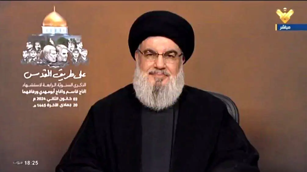 واکنش سید حسن نصرالله به حادثه تروریستی کرمان
