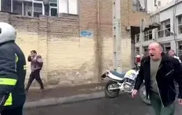 تصاویر حمله هوایی به منطقه جوادیه تهران
