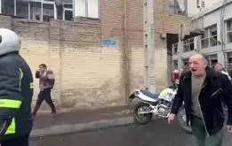 تصاویر حمله هوایی به منطقه جوادیه تهران
