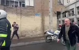 تصاویر حمله هوایی به منطقه جوادیه تهران
