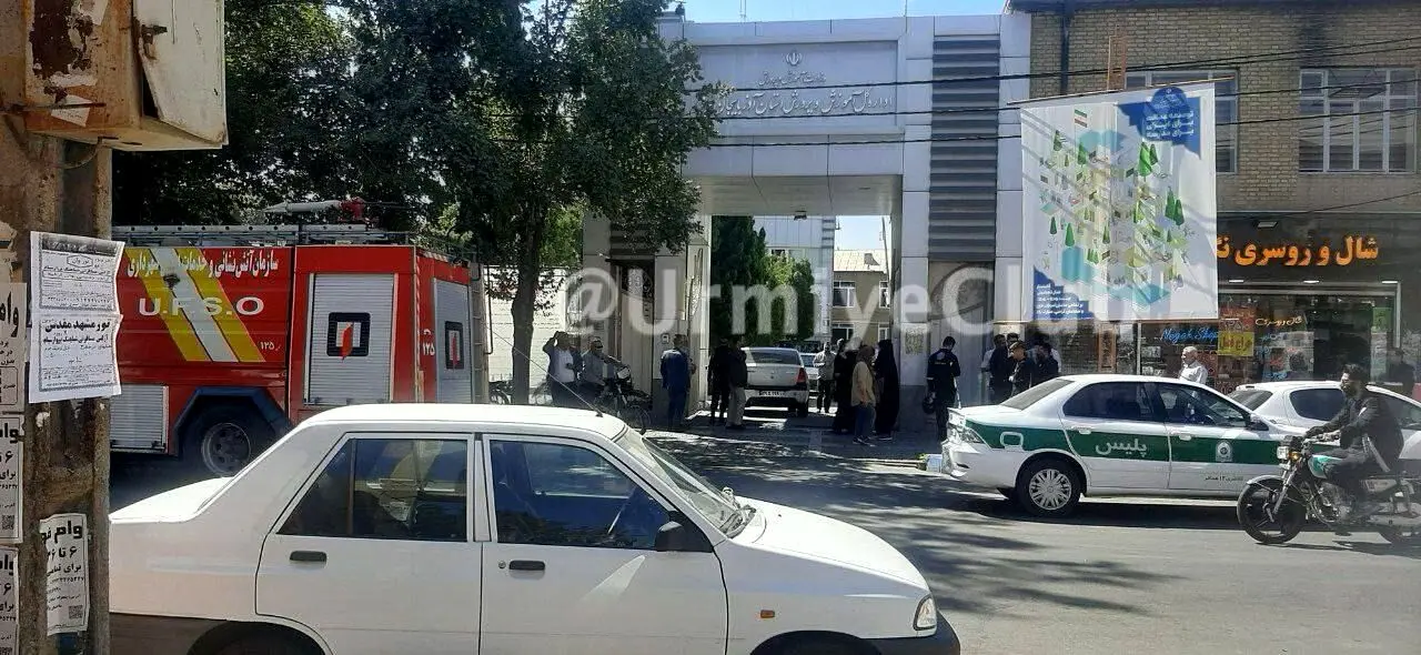 فوری / انفجار در اداره کل آموزش و پرورش آذربایجان‌غربی