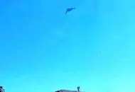 تصویر منتسب به بمب‌افکن بی-۲ در آسمان کرج

