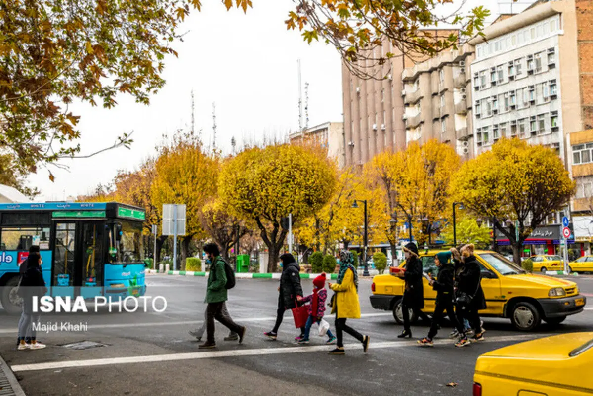 تهران 7 درجه سردتر می شود / پیش بینی برف و باران