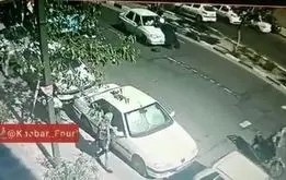 زیرگیری یک روحانی با پراید در تهران | توضیحات پلیس + فیلم