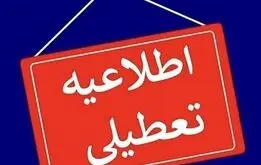  تعطیلی مدارس به‌ علت شیوع آنفلوآنزا