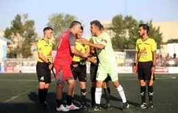 بازی علی دایی و عادل فردوسی‌پور علیه یکدیگر+تصویر