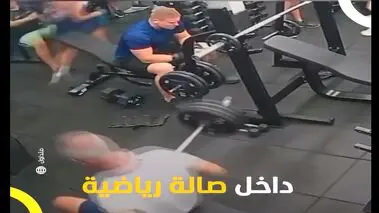 مرگ دردناک یک وزنه‌بردار در تمرین+فیلم