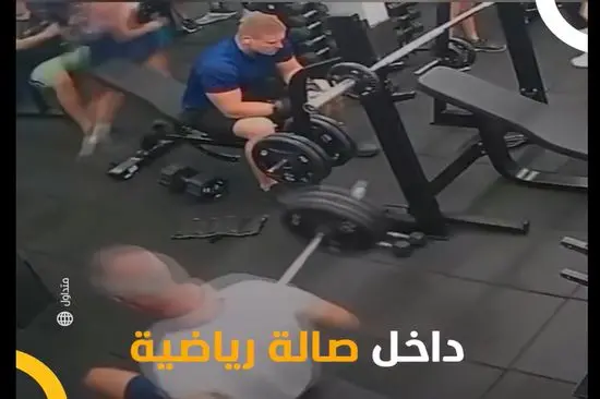مرگ دردناک یک وزنه‌بردار در تمرین+فیلم