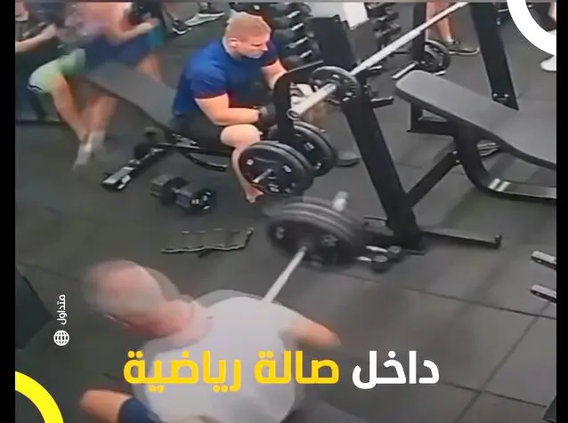 مرگ دردناک یک وزنه‌بردار در تمرین+فیلم