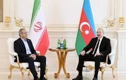 دیدار پزشکیان و علی اف پس از جنگ اسراییل در باکو +ویدئو