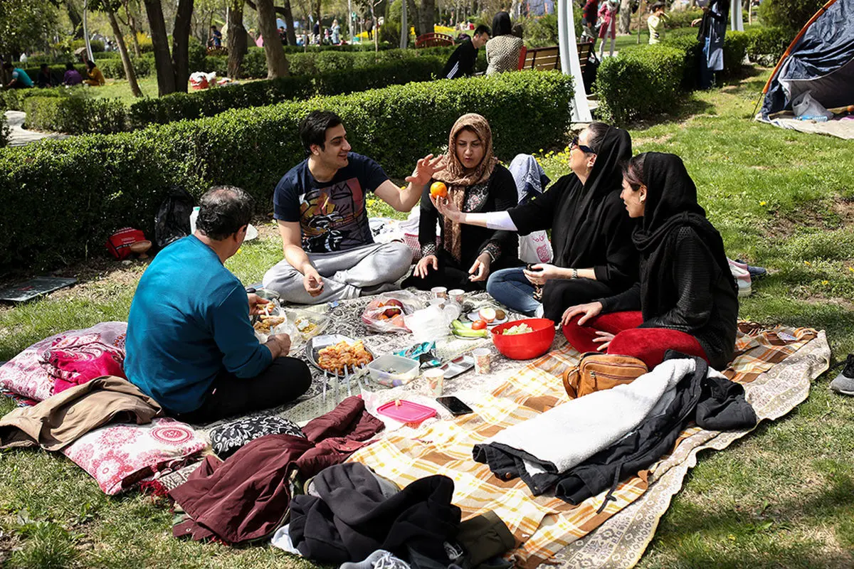  آب و هوا در روز سیزدهم نوروز  چگونه می شود