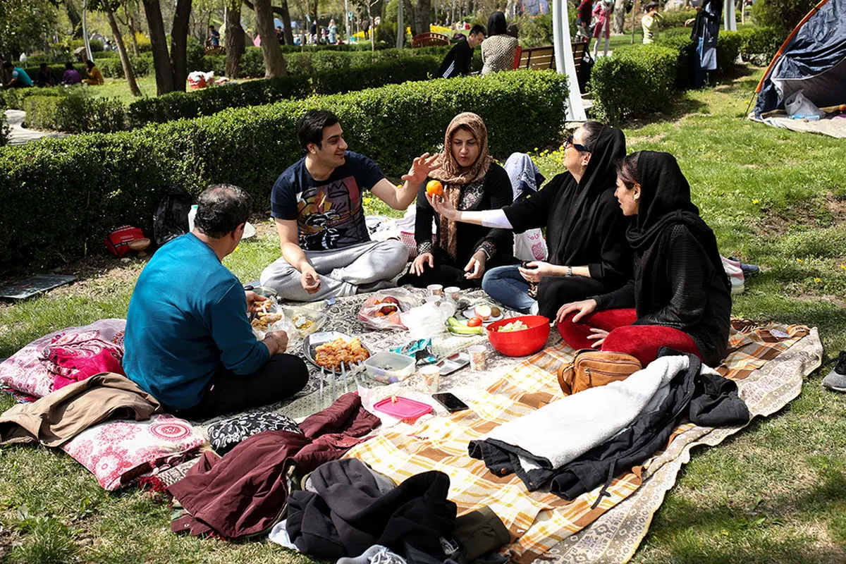  آب و هوا در روز سیزدهم نوروز  چگونه می شود