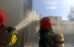 انفجارهای پی‌درپی در سوله اسپری گاز فندک بابل