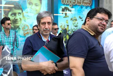 مراسم تشییع پیکر احمدرضا احمدی
