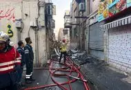 آتش‌سوزی یک خانه ۱۰ مصدوم برجای گذاشت
