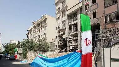 تصاویری دردناک از ویرانی خانه یک شهروند در جنگ ۱۲ روزه + فیلم