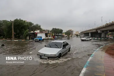 بارش باران اهواز