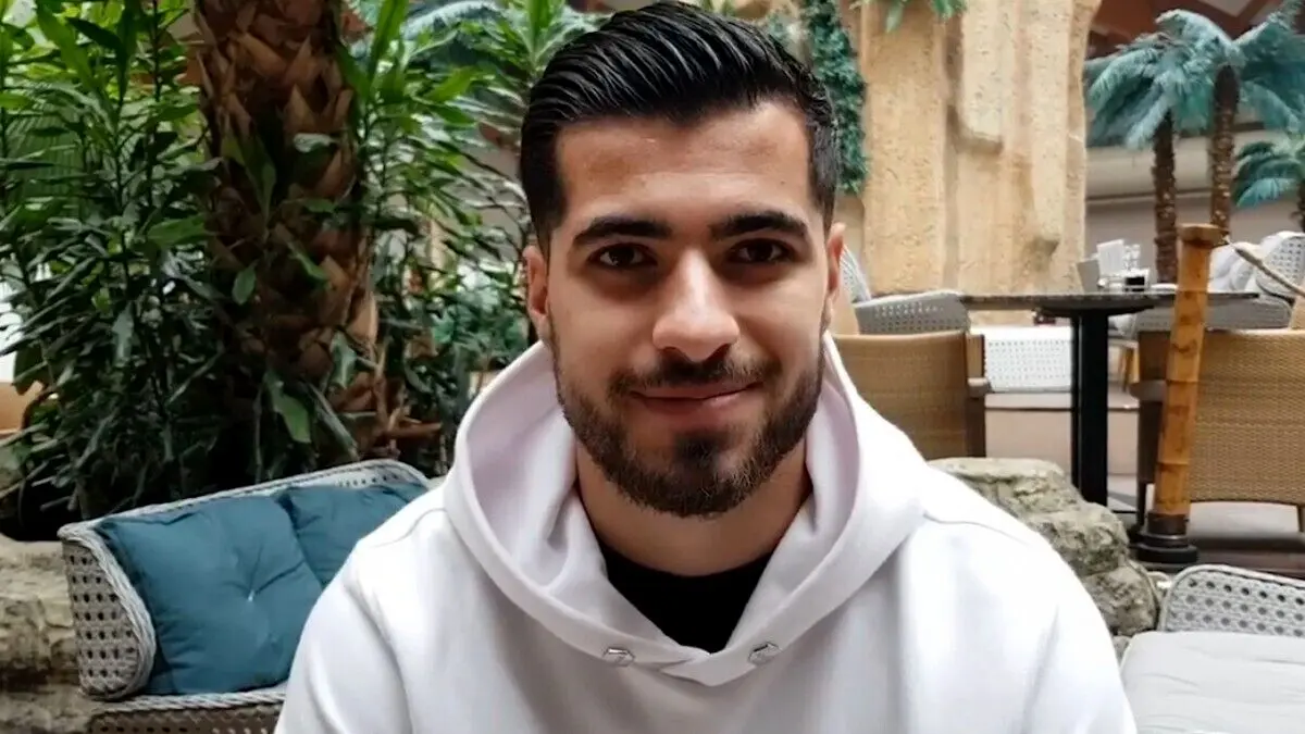 سعید عزت اللهی مانکن آدیداس شد