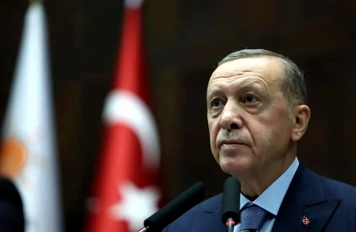 جنجال معترضان در سخنرانی اردوغان 