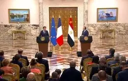 تلاش مکرون برای حل و فصل دیپلماتیک مسئله هسته‌ای ایران