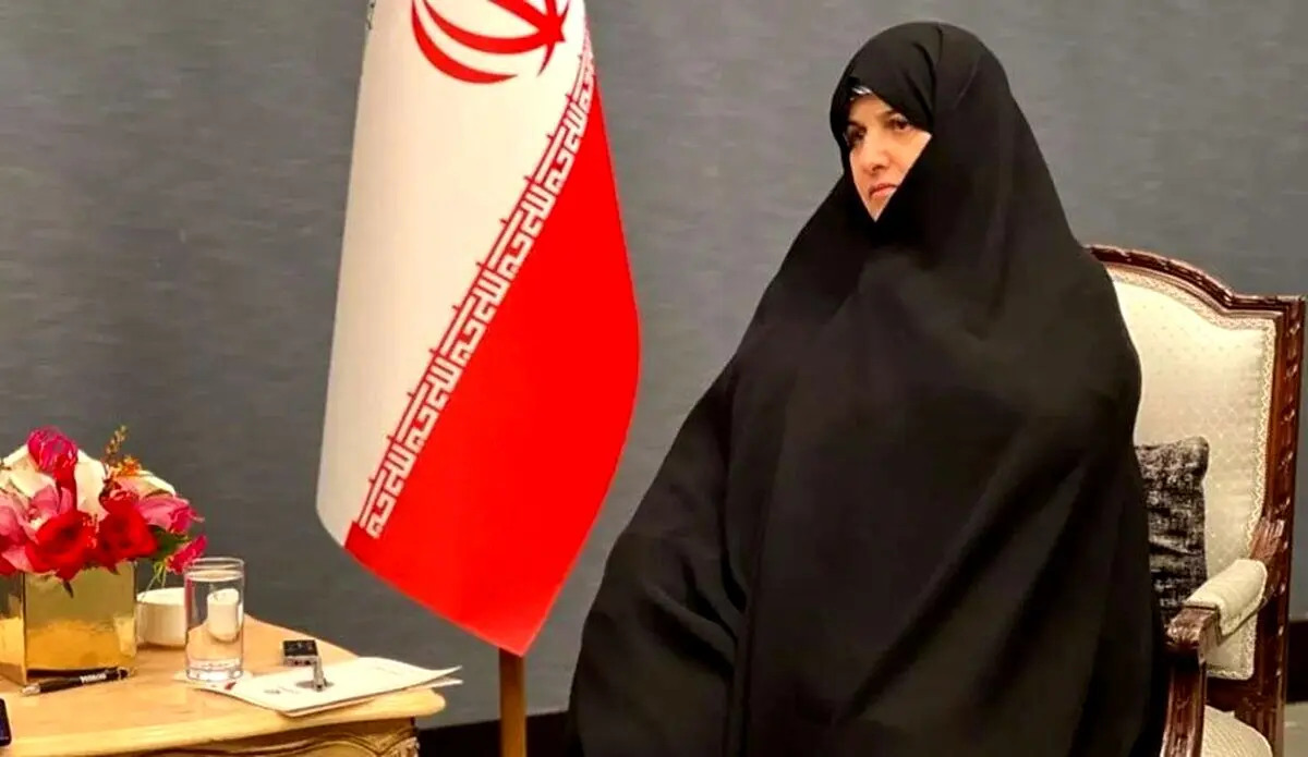 سخنان جنجالی و عجیب جمیله علم الهدی همسر ابراهیم رییسی در قلب نیویورک