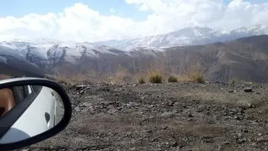 مازندران برفی شد