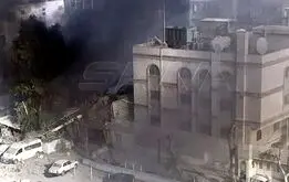 تصاویر سفارت ایران در سوریه پس از حمله اسراییل