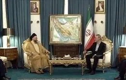 رایزنی حکیم و لاریجانی در تهران + فیلم