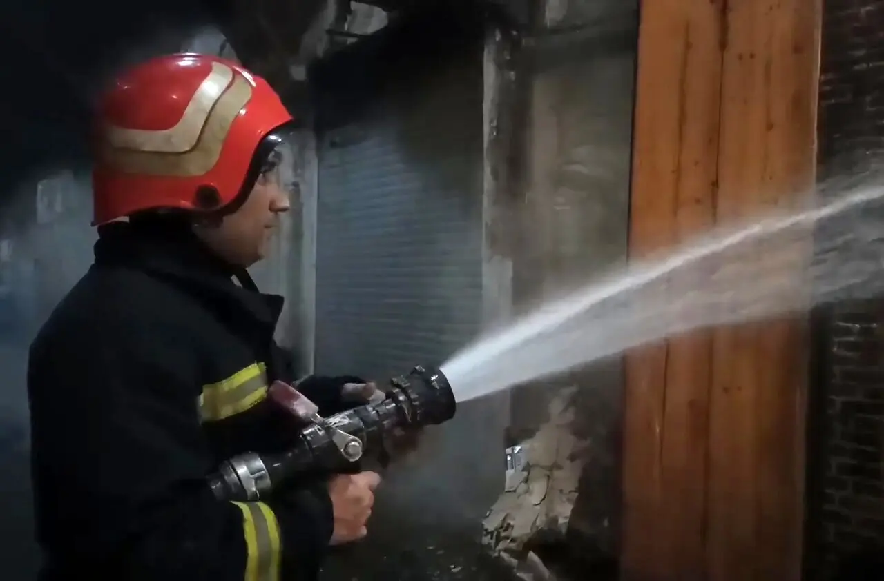 آتش سوزی گسترده یک بازار در مشهد / علت چه بود؟