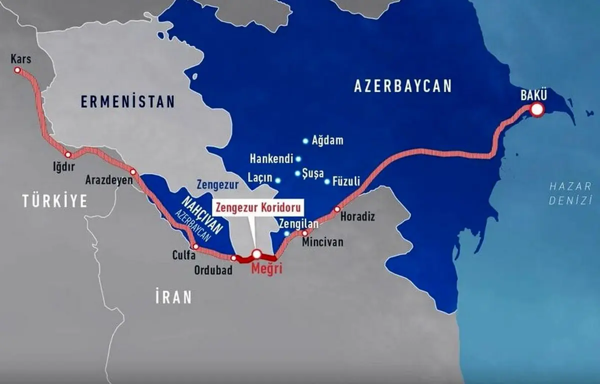 واکنش تند برادر داماد ابراهیم رئیسی به کریدور زنگزور و جمهوری آذربایجان

