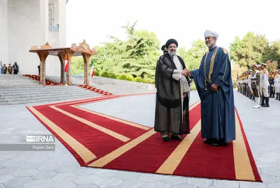 سلطان عمان در تهران