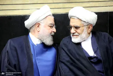 مراسم ترحیم مادر اسحاق جهانگیری
